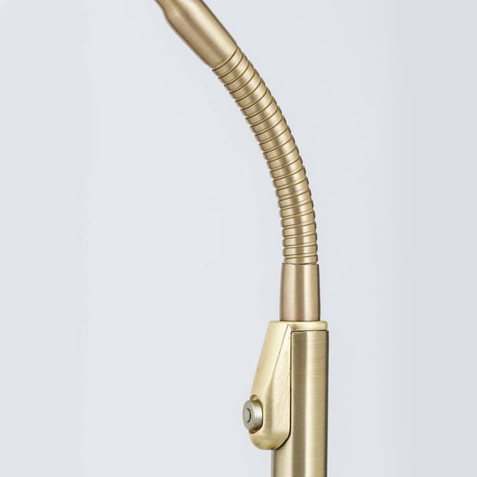 ORION LED vloerlamp Cobra met veranderlijke lichtkleur