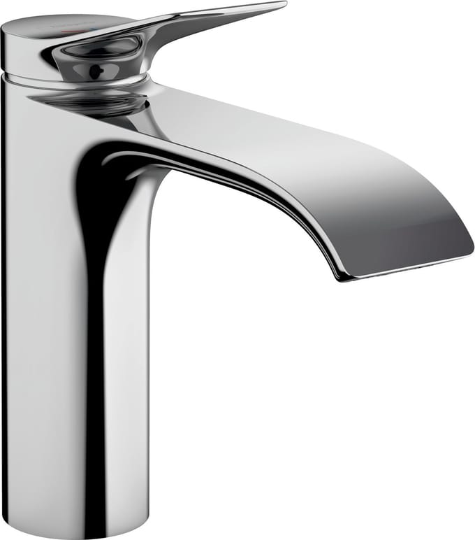 Hansgrohe VIVENIS wastafelkraan - model 110 - opbouw - laag - coolstart - zonder waste - chroom