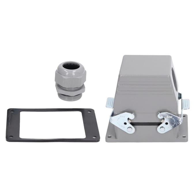 Zware Belasting Connector Rechthoekig Industrieel Waterdicht 16A 500V HDCHE0321PG29