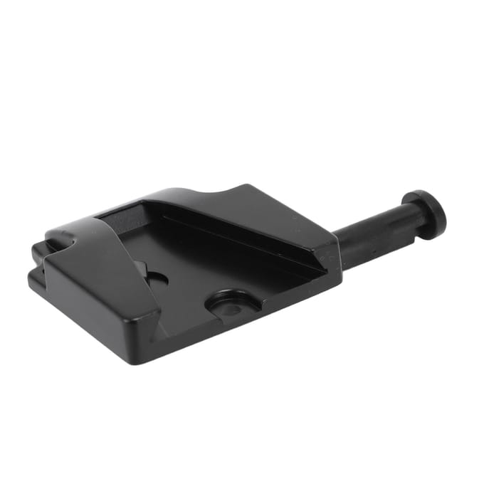 V-Mount Batterijplaat Snelontgrendelings Multipurpose Camera Aluminiumlegering V-Lock Plaat met 1/4 inch black