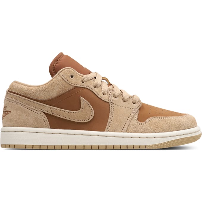 Jordan AJ1 Low Sneakers Dames - Bruin - Maat 40 - Leer