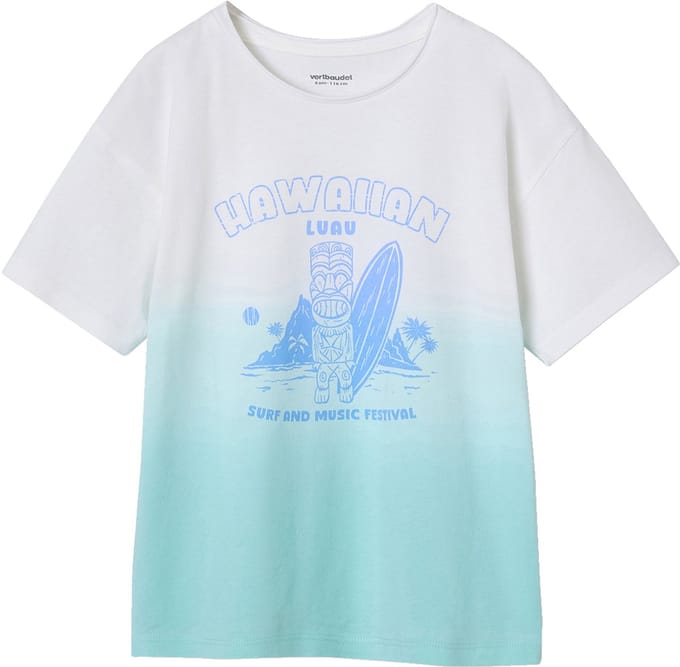 Vertbaudet Jongensshirt Dip & Dye