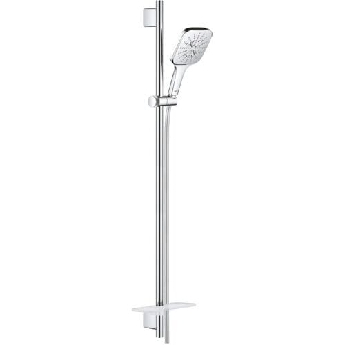GROHE Rainshower SmartActive Cube 130 Douchestangset - 90 cm - met zeepschaal - chroom - 26587000