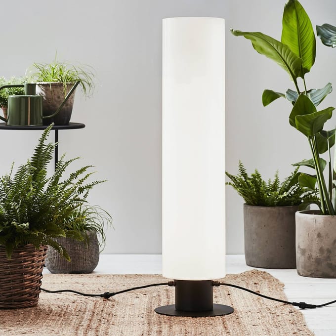 Markslöjd Garden 24 LED vloerlamp Cylinder, hoogte 110 cm