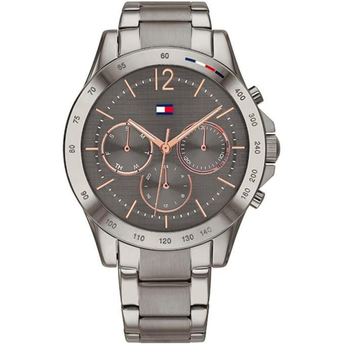 Tommy Hilfiger TH1782196 Horloge  - Staal - Grijs - Ø  38 mm