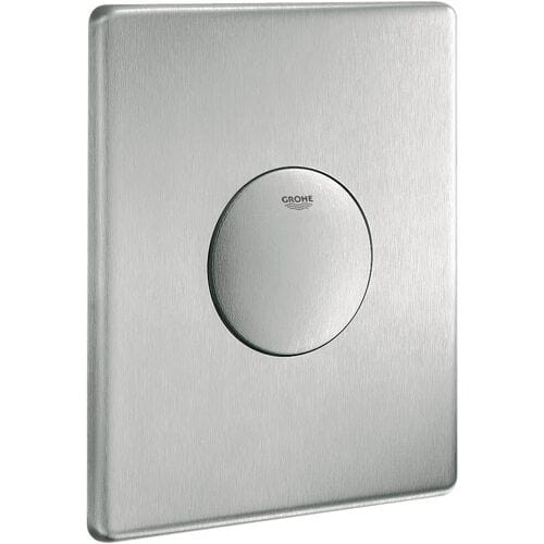 Grohe Skate stainless steel cover plate 38445SD0 bei MEGABAD