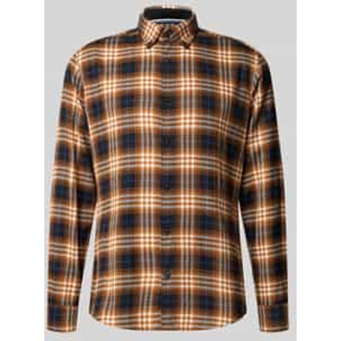 Regular fit vrijetijdsoverhemd met button-downkraag