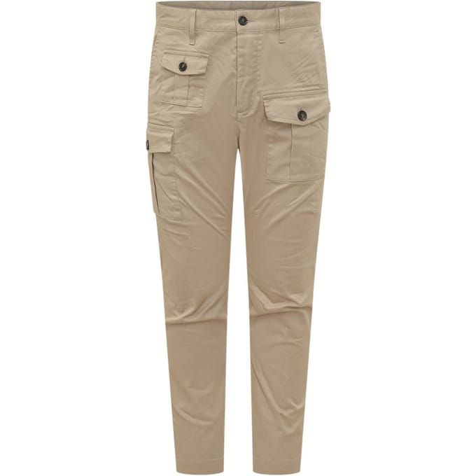 Dsquared2 beige vrachtbroek