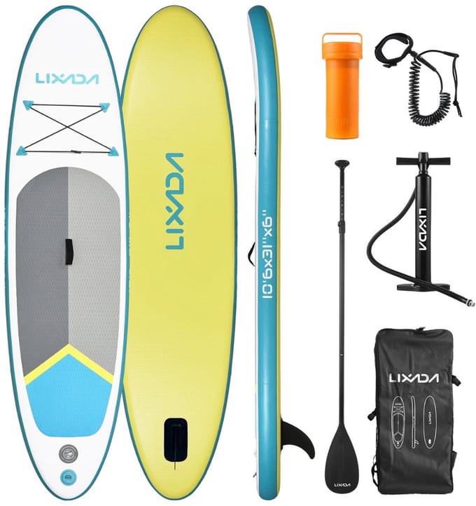 Bovista Sup Board - Opblaasbaar - Supboard - Sup Boards - Paddle - Kayak - 320cm Goud