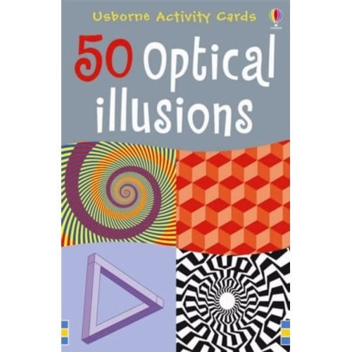 50 Optical Illusions - Puzzle Cards No Pen - Sam Taplin