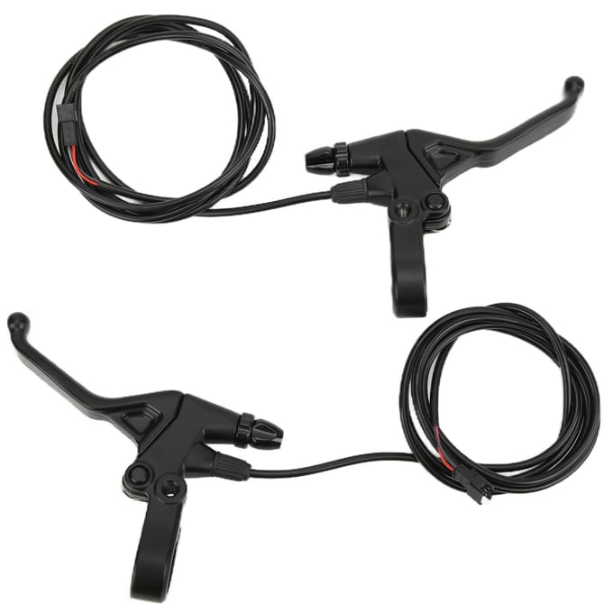 Levier de frein pour vélo électrique Haute performance Durabilité Stabilité Conception ergonomique Confortable black