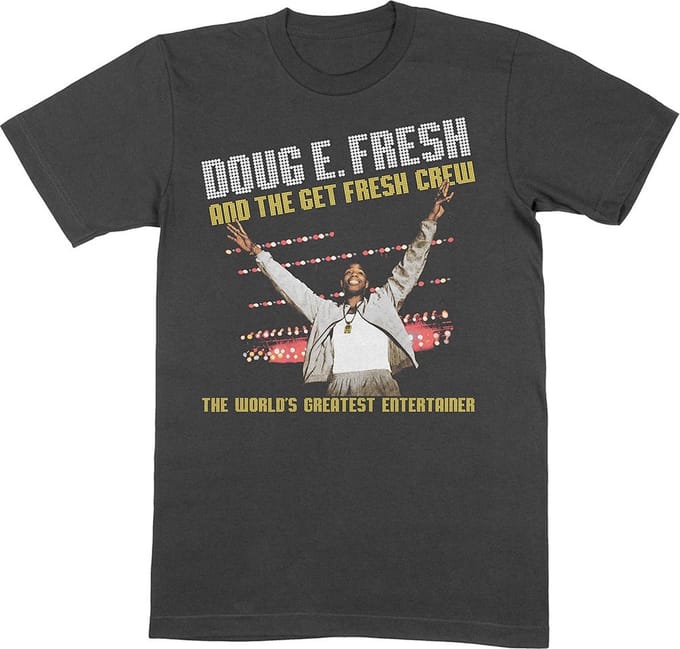 Doug E. Fresh Heren Tshirt -L- The World's Greatest Zwart