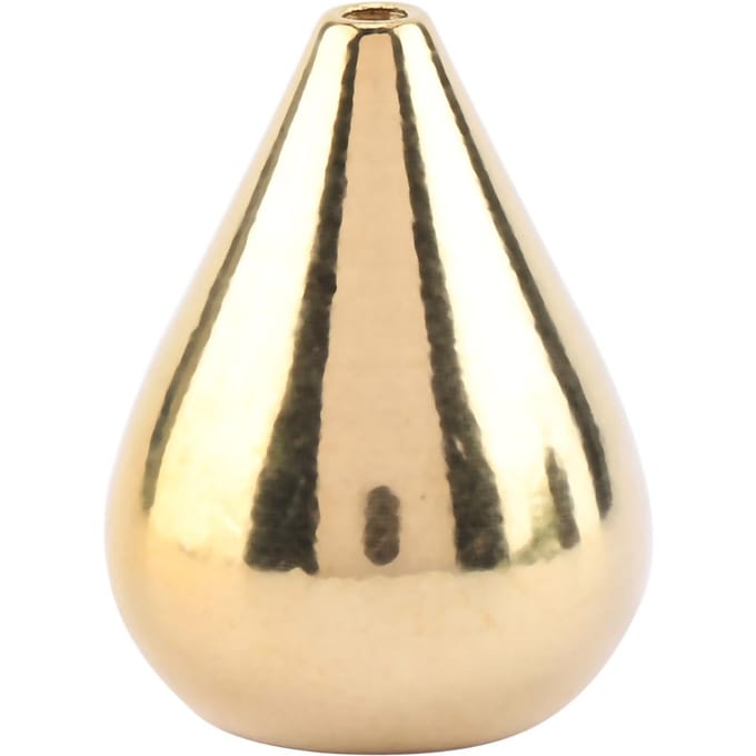 Porte-encens Brûleur de Forme Unique pour Décoration Maison Bureau Cadeau (Grande Forme Goutte) beige
