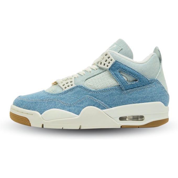 Jordan 4 Retro TEX Denim Worn Blue - Dames