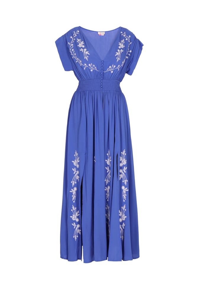 IZIA Jurk Dames KONING BLAUW