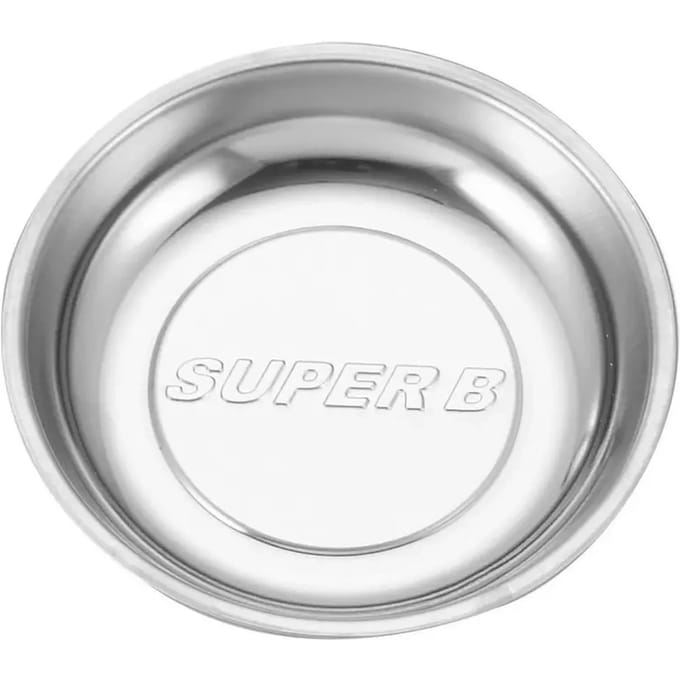 Gereedschap superb magnetische schaal staal 15cm diameter - ZWART