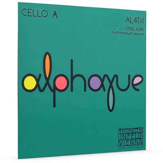 Thomastik Infeld THAL-41-14 cello string A-1 1/4 medium, steel core, Hydronalium wound
