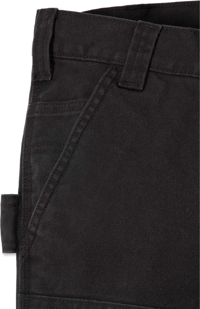 Carhartt Herenbroek Stretch Duck Double Front Zwart