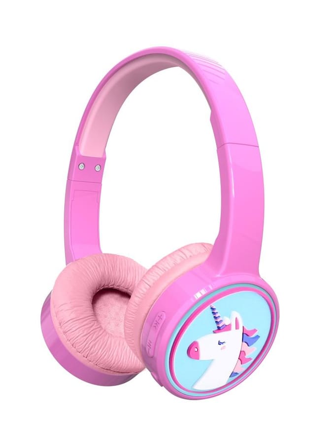 DENVER Draadloze kinderhoofdtelefoon - 85dB Max - Roze