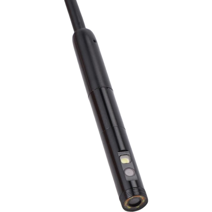 Type C Endoscoop Inspectie Boroscoop Camera 7.9mm Ingebouwde Verstelbare LED-verlichting IP67 Waterdicht voor Android IOS zwart