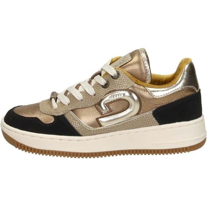 Cruyff Campo Low Sneakers Laag - Donkerbruin - Maat 30
