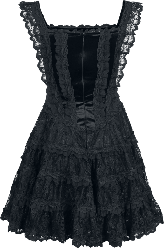 Sinister Gothic - Gothic Mini-jurk - Gothic Dress - L - voor Vrouwen - zwart