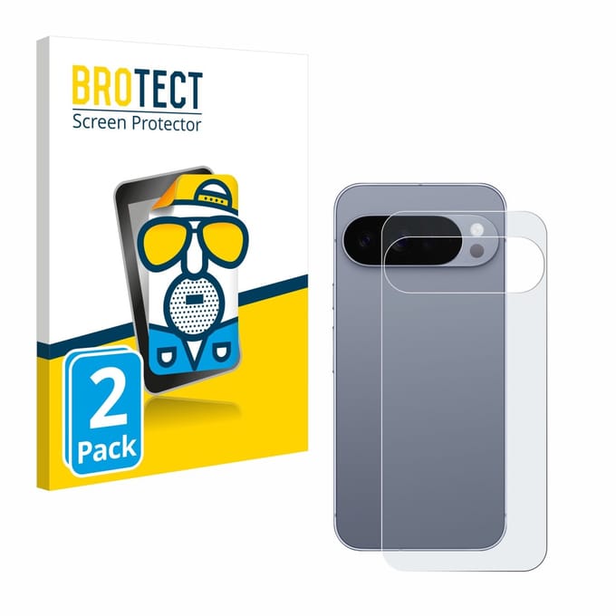 BROTECT - Screenprotector voor Google Pixel 10 Pro XL (Achterkant) - Folie Beschermfolie matte 2 Stuks