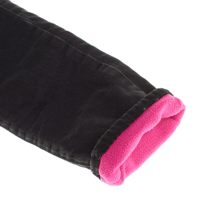 Rechte fleece gevoerde jeans 502061 meisjes