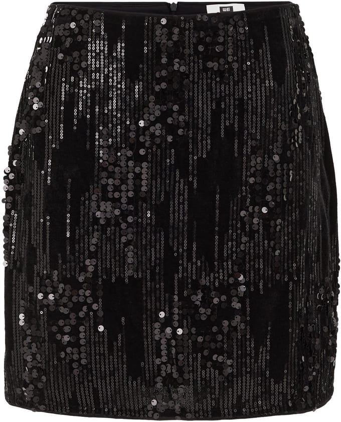 WE Fashion Dames pailletten rok