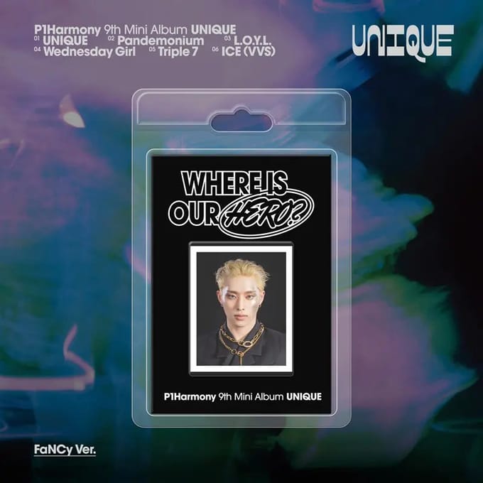 P1Harmony - [UNIQUE] 9ème Mini-Album FANCY JONGSEOB