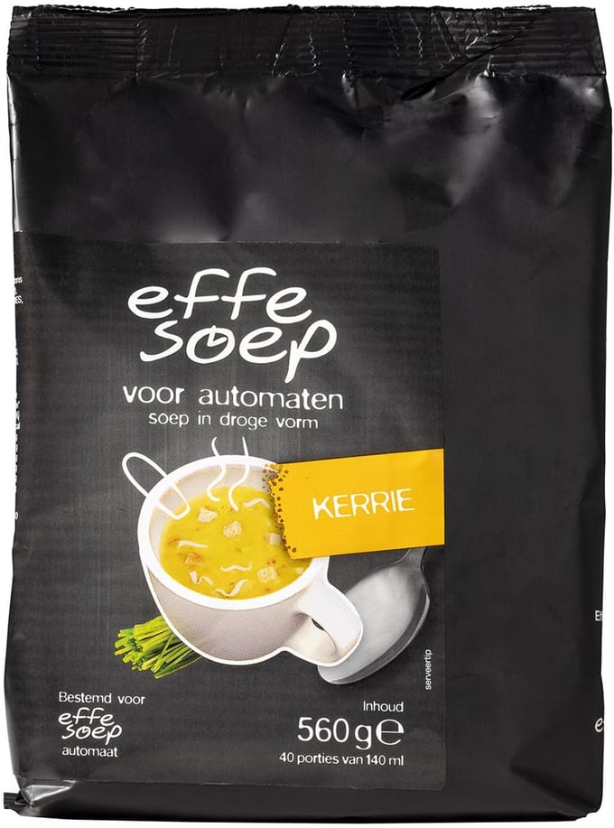 Effe Soep vending | kerrie | 140 ml | zak van 40 porties