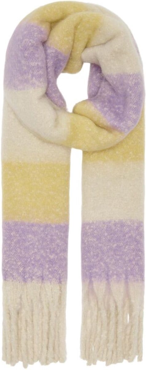 Only Carmen Striped Scarf Fairy Wren | Multicolour | Maat: One Size