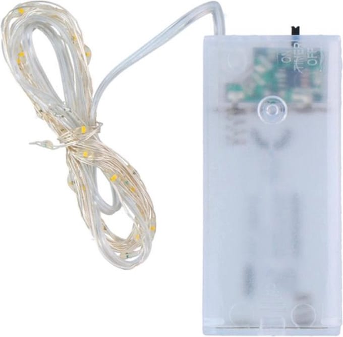 LED-Kopersnoer, 30 cm - 40 LED's