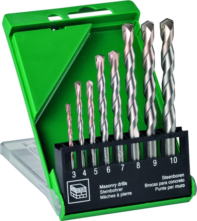 HiKOKI BORENSET STEEN/BETON MULTIPACK 3/4/5/6/7/8/9 EN 10 MM 780899