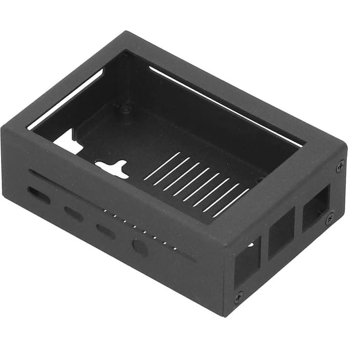 Voor Raspberry Pi Behuizing Stofdicht IJzer Duurzaam Beschermende Doos Elektronica Accessoires(Metalen  Behuizing )