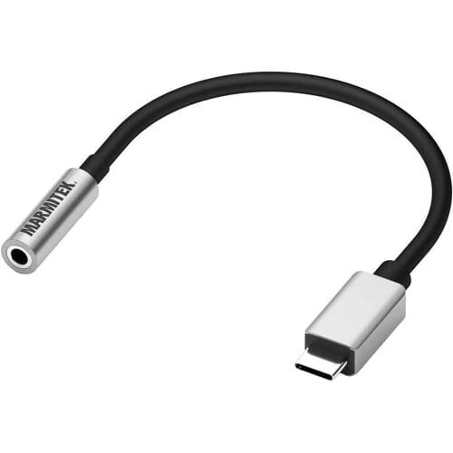 Marmitek USB-C, Jackplug Adapter [1x USB-C - 1x Jackplug female 3,5 mm] USB-C / Audio 3,5 mm Adapter