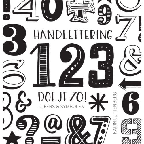 Handlettering 123 doe je zo! - Karin Luttenberg