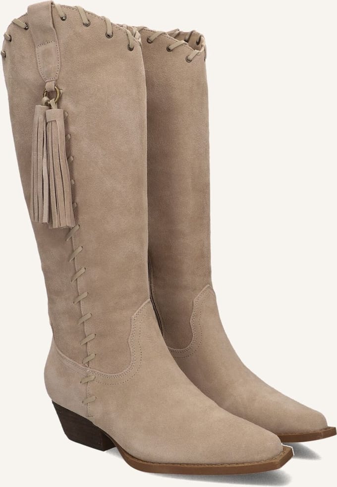 BLASZ Shn3a231-44 Laarzen - Suède - Dames - Beige - Maat 41