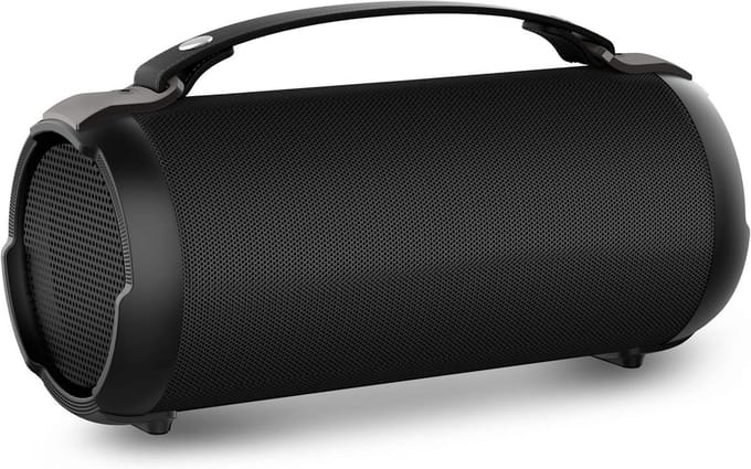 Draagbare Draadloze Bluetooth Speaker met 16 Uur Batterij - AUX, SD en USB