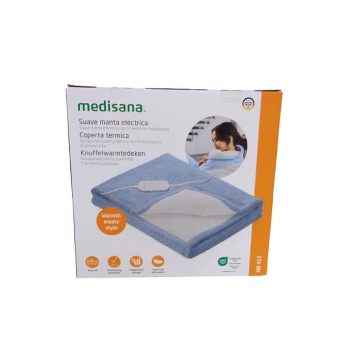 medisana HB 415 Elektrische Deken Blauw