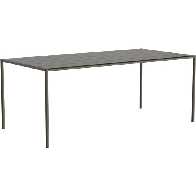 NINE Sinus tuintafel - dark green - 189 x 94,5 cm
