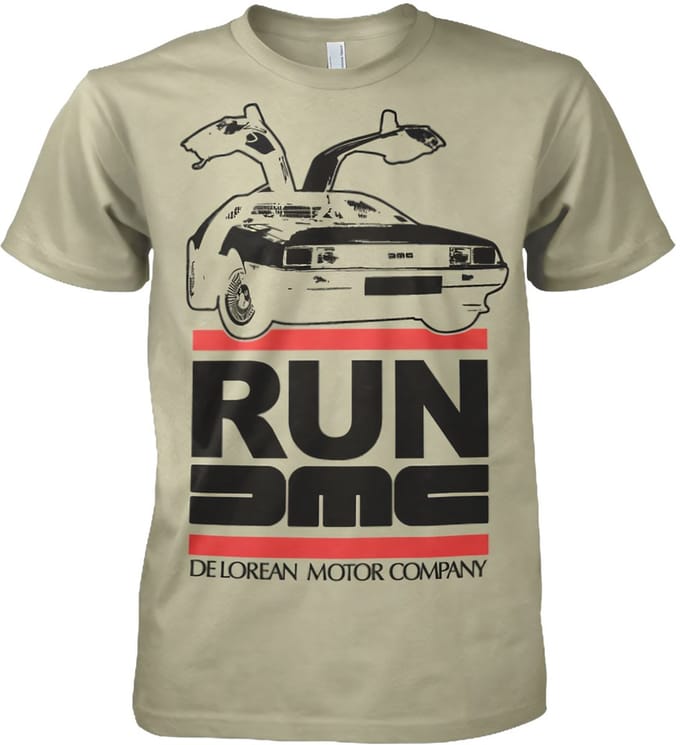 Hybris Run De Lorean T-shirt SH-1-15373-H19-17