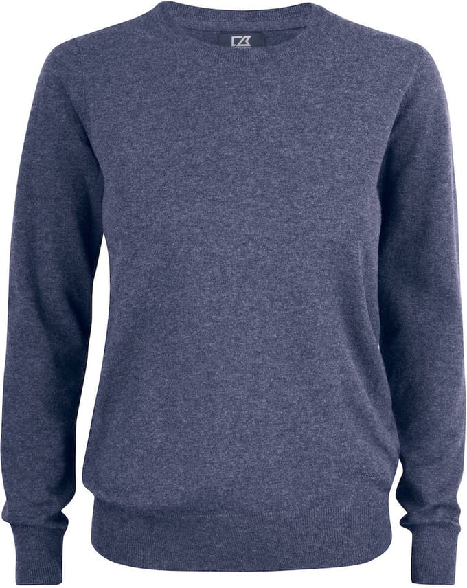 Cutter & Buck Oakville Crewneck Dames 355417 - Navy Melange - M