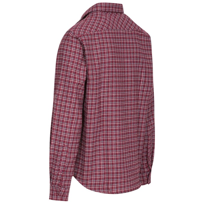 Trespass Heren Snyper Check Shirt (Roodkapje)