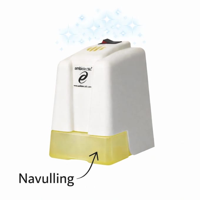 Ambielectric navulling Magic Neutralizer voor Diffuser Ambient Plus - Geur verspreider - Geurvreter voor in huis - Geur neutralisator - Geur diffuser