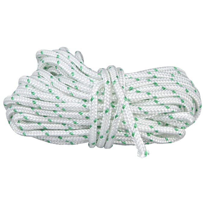 4.5mmx10m Terugslagstarter Touw Nylon Tuin Kettingzaag Starter Trekkoord voor Husqvarna Grasmaaier white
