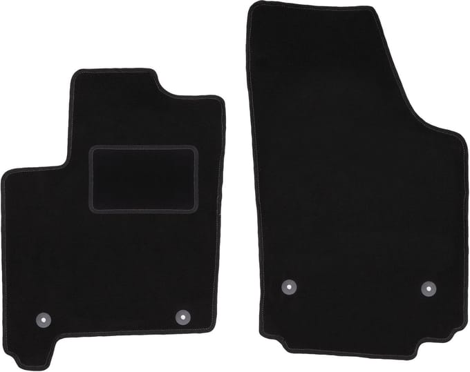 Voormatten zwart voor: Opel Meriva A minivan (2002-2010)