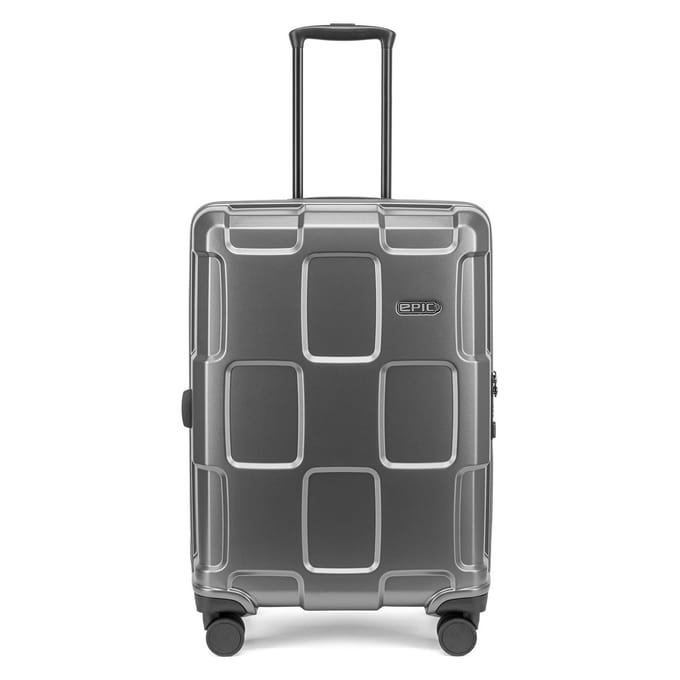 EPIC trolley Crate Solids 65 cm Trolley 4W Stealth Grey donkergrijs