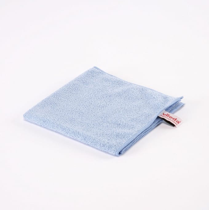 Vileda - Microtuff - Base - Blauw - 5 stuks