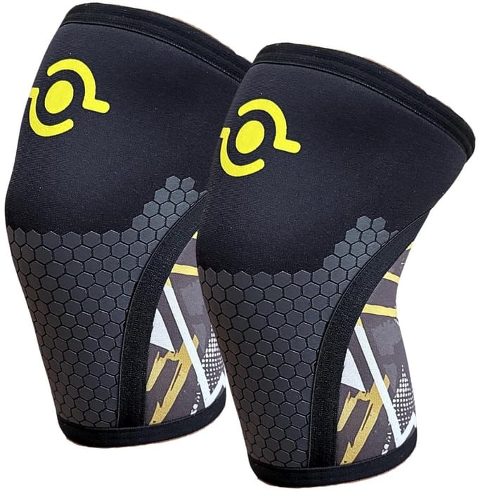Compressie Kniesteunen 7mm Neopreen voor CrossFit en Powerlifting